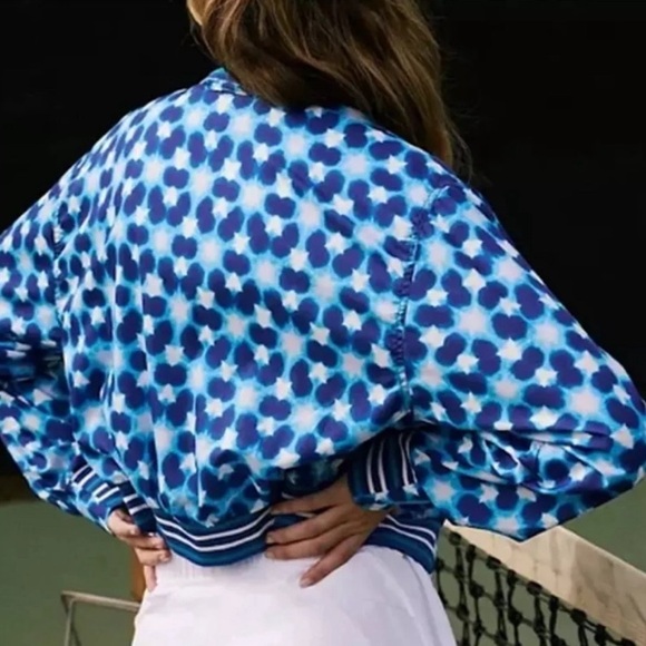 NWT- FP Movement by Free People - Blue Combo Jacket - Picture 8 of 9